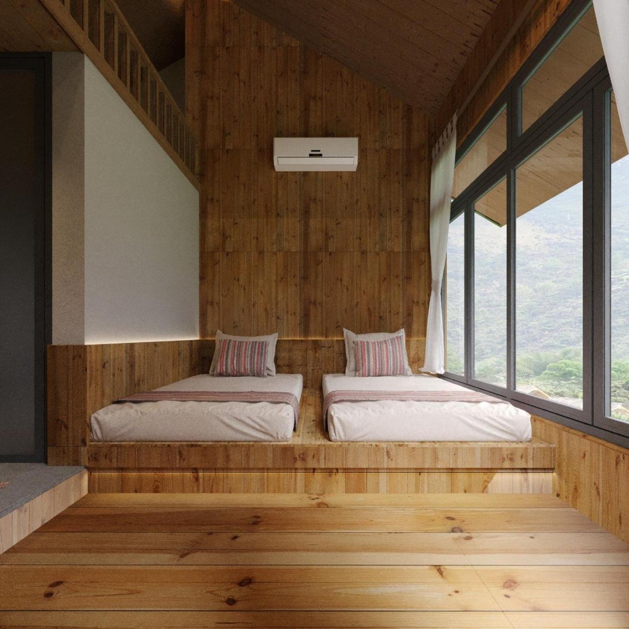 Chien'S Lodge Du Gia Làng Cac Exteriör bild